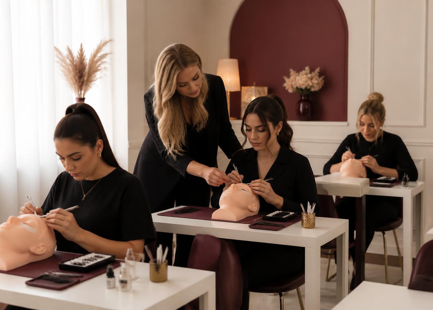 Imagen editorial relacionada con formación profesional en belleza